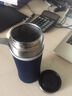 希諾（heenoor）不銹鋼真空保溫杯優(yōu)雅曲線(xiàn)杯男女士時(shí)尚商務(wù)辦公室泡茶水杯子 醬紫色 8658  390ML 曬單實(shí)拍圖