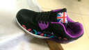 軒途詩(shī)運動(dòng)女鞋透氣網(wǎng)面鞋新款韓版休閑鞋女跑步鞋氣墊鞋減震輕便學(xué)生鞋 黑紫色 39 曬單實(shí)拍圖