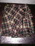 特尚萊菲 半身裙秋冬高腰短裙女格子a字半裙 HCR5383 紅黑格子 M(2尺1-2尺2) 曬單實(shí)拍圖
