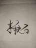 白金（PLATINUM）小楷毛筆 彩色軟筆 水彩漫畫(huà)|手繪|書(shū)法 現代毛筆 可加墨 CF-350CC 黑色 曬單實(shí)拍圖