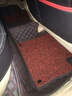 仟禧羊 汽車(chē)腳墊全包圍絲圈邁騰B8途觀(guān)高爾夫7嘉旅速騰帕薩特雙層腳墊 黑色皮革+黑紅色絲圈 朗逸 曬單實(shí)拍圖