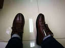 凱撒大帝 CAESAR 男士休閑牛皮百搭系帶板鞋青年 棕色 41碼 曬單實(shí)拍圖