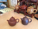 一茗金砂 宜興紫砂壺茶壺茶具原礦黑墩頭老紫泥吳海良全手工壺250CC龍蛋壺 曬單實(shí)拍圖