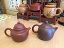 一茗金砂 宜興紫砂壺茶壺茶具原礦黑墩頭老紫泥吳海良全手工壺250CC龍蛋壺 曬單實(shí)拍圖