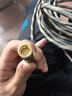 一線(xiàn)豐旭 機頂盒線(xiàn) 英制F頭雙螺紋頭電視線(xiàn) 高清閉路線(xiàn) 電視信號線(xiàn) 歌華有線(xiàn)電視線(xiàn) 黑色 高清版雙英制螺紋F頭 8米 曬單實(shí)拍圖