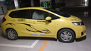 銘仕 奔馳AMG車貼奧迪TT車CC汽車貼紙整車拉花科魯茲貼畫奔馳寶馬個性裝飾貼改裝 AD-004 黑色拉花/如圖 本田歌詩圖/鋒范/飛度/凌派 曬單實拍圖