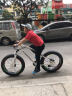 JIEYIDA自行车贴纸反光贴山地车轮胎贴风火轮辐条棒装饰骑行装备单车配件 辐条棒-蓝色1包 实拍图