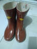 雙安 牌 25KV高壓絕緣靴 中筒靴 電工雨靴 電工膠鞋 勞保鞋 紅色 41# 曬單實(shí)拍圖