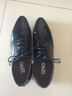 零度Zero皮鞋新款正裝商務(wù)鞋時(shí)尚英倫尖頭婚鞋系帶新郎男士大碼皮鞋 系帶款98-黑色 38 (240mm) 曬單實(shí)拍圖