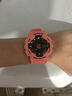 卡西歐CASIO女表G-SHOCK/BABY-G少女時(shí)代冰韌系列防水雙顯多功能運(yùn)動(dòng)表 BA-110CR-2A半透明海水藍(lán) 曬單實(shí)拍圖