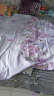 肤魅尔 全棉被套单件纯棉春夏季被罩单人双人100全棉简约格调床上用品 爱的花海-紫 单被套160X210 实拍图