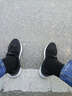 易帝（YIDI）男鞋 時(shí)尚低幫運動(dòng)休閑鞋 舒適百搭男士戶(hù)外跑步鞋 516 黑色 42 曬單實(shí)拍圖