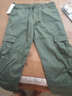 獅子聰2025春秋多口袋休閑褲迷彩工裝褲男裝多兜工裝軍旅直筒戶(hù)外長(cháng)褲子 軍綠色 30 曬單實(shí)拍圖
