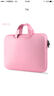 嘉禾生活 時(shí)尚韓版 電腦包13.3英寸筆記本內膽手提女15.6蘋(píng)果12戴爾14 粉紅色 14英寸 曬單實(shí)拍圖