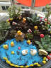 多肉花盆园艺摆件 蘑菇苔藓微景观水族鱼缸摆件diy可爱造景迷你仿真饰品 盆景盆栽植物配件 小黄鸭 一对 实拍图