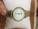 奧利妮免費刻字女表韓版時(shí)尚超薄男士手表防水精鋼帶學(xué)生石英情侶表腕表 鑲鉆金殼白面女 曬單實(shí)拍圖