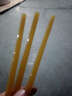 熱熔膠棒高粘熱熔膠塑料電熔容熱融溶透明棒棒膠條家用手工DIY制作熱融膠槍膠條玻璃膠條 11*270mm黃色-1KG（36根） 曬單實(shí)拍圖