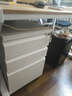 優(yōu)佰三抽活動(dòng)柜文件柜移動(dòng)帶鎖桌下儲物柜抽屜柜辦公柜矮柜掛勞吊夾柜 側拉三抽（鑰匙鎖）白色 0.8mm 曬單實(shí)拍圖