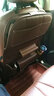 卡爾買丹 汽車收納袋座椅掛袋儲物袋便攜式車用折疊餐架椅背置物袋車內(nèi)飾品汽車用品 咖色  單個 曬單實拍圖