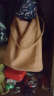 庸庸布包 布包女2020韩版帆布包单肩棉麻包水桶型女包纯色手提包百搭原宿风 橘色 实拍图