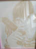 妍林居 木刻相框照片定制女友一周年纪念女生生日礼物送女朋友情侣爱人 8寸欧式复合相框（罗蔓绿） 实拍图