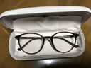 漢（Han Dynasty）近視眼鏡框架男女款 時(shí)尚圓框防輻射藍光眼鏡 48392 質(zhì)感深棕 配1.56防藍光鏡片0-400度 曬單實(shí)拍圖