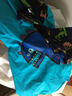 羽克（Yuke） 兒童游泳衣男童連體泳衣男孩寶寶防曬泳裝泳帽套裝包，郵 藍色恐龍螃蟹泳鏡套 XL(建議身高105-115cm) 曬單實(shí)拍圖