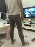 貼心 男士純棉秋褲單件薄款修身打底褲男式棉毛褲保暖褲 大碼 1785 灰色 XL 曬單實(shí)拍圖