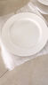 思佰得純白碗具套裝骨瓷碗盤(pán)餐具DIY散件家用陶瓷米飯碗面碗菜盤(pán)西餐盤(pán) 經(jīng)典-8英寸圓平盤(pán) 曬單實(shí)拍圖