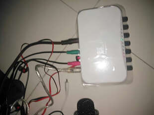 魅声T8-e300电容麦克风外置声卡套装电脑手机