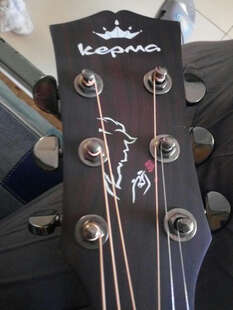 卡马kepma吉他专业民谣木吉他G1面单41寸卡