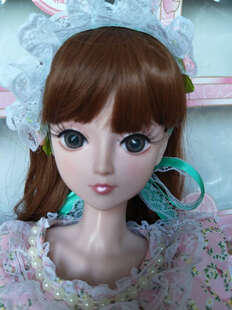 叶罗丽 娃娃60cm定制古装芭比娃娃女孩玩具 青