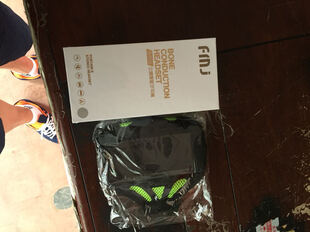 FMJ 骨传导蓝牙运动 耳机头戴式 立体声音乐 跑