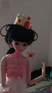 叶罗丽 娃娃60cm定制古装芭比娃娃女孩玩具 青