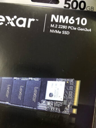 雷克沙（Lexar）**610/600 SSD固态硬盘M.2 NVMe PCle 2280 M2固态 **610 1** M.2固态硬盘