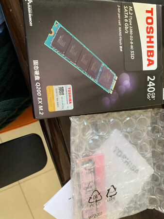 笔记本加装ssd，mlc颗粒寿命更长，东芝原厂颗粒赞