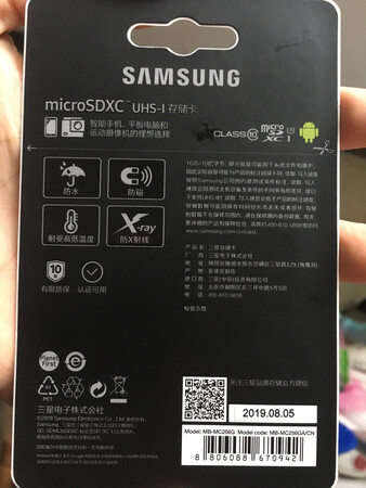 256G这个速度的卡199真是超值，以前用过三星的卡，质量速度都很满意，十年质保放心使用了