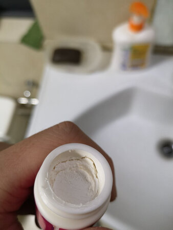 请问都乾成一块了要怎么用，夸张