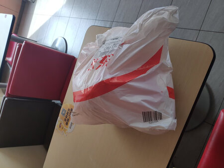 这包装就一个袋子 你要说挺老大的箱子装不下也就那么地了 **的手掌那么大也不说来个箱子