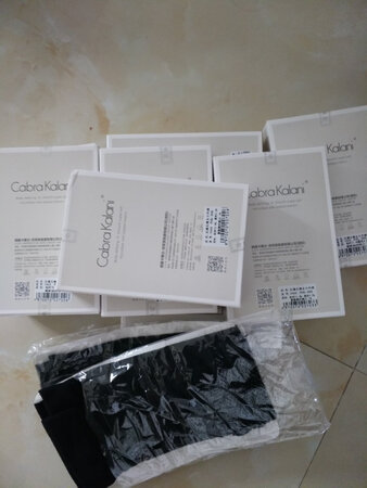 货已收到，包装很好，衣料很好。