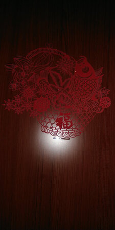 贴满了福气，挂满了幸福，猪年大吉！健康快乐！心想事成！