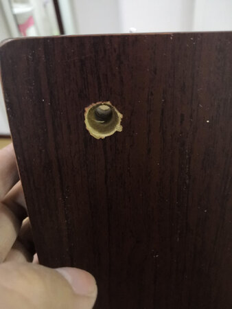 并非全实木，只有两侧的是实木，其他全是密度板，性价比不符合，标题有误导。退货申请中