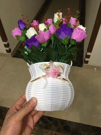 宝贝非常的漂亮，并且没有味道，非常逼真。