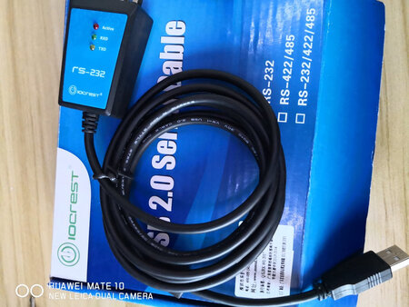 非常好。乐扩 USB转串口线 DB9针COM口 FTDI芯片 工业级USB2.0转RS232