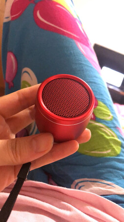 性价比真心高，沉甸甸的，质感表面的颜色效果一流。小巧便携，音质很棒！