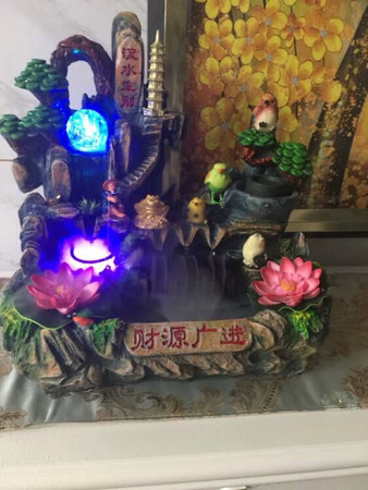 东西收到装好后，真的很好，希望带来好运?