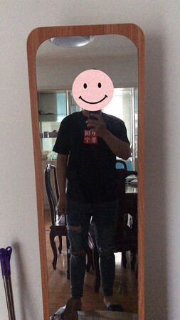给男朋友买的，没看到实物，他说很好，180 156斤M码，供参考
