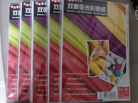 感觉这个纸还不错，打印试后在评！