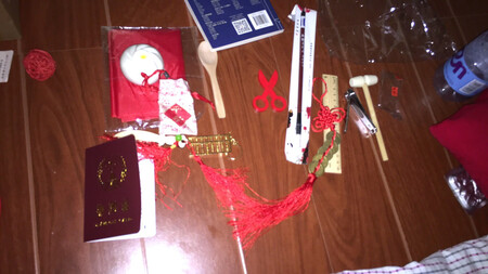 传统习俗多少也要参与一下，宝贝成长只有一次，希望宝贝健康平安