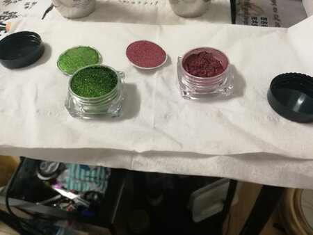 颜色很漂亮，但是这个不一样的份量真心有点伤啊！！！